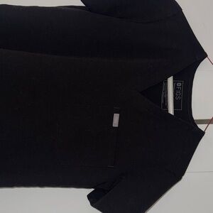 Figs scrubs set black